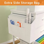 Small File Cabinets for Home Office - 3 Drawer Filing Cabinet - 15.68D x 15.3W x 26.6H