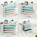 5 Tier Desk Accessories & Workspace Desk - 16.15D x 9.45W x 11.25H