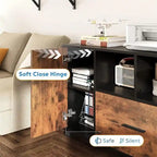 1-Drawer Wood Lateral Filing Cabinet - 15.8D x 36.6W x 25H