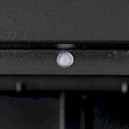 High Storage Cabinet with 2 Doors and 4 Partitions for 5 Separate Storage Spaces