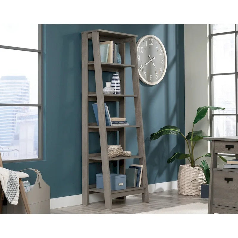 Trestle 5-Shelf Bookcase