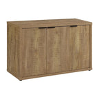 Pamplona Mango 3-door Accent Cabinet with Adjustable Shelves