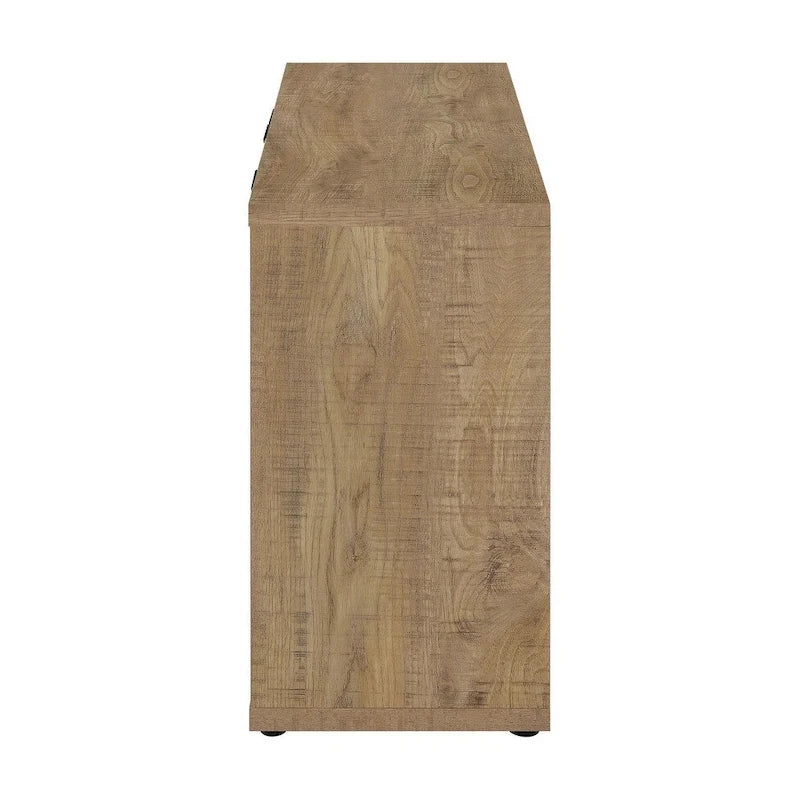 Pamplona Mango 3-door Accent Cabinet with Adjustable Shelves