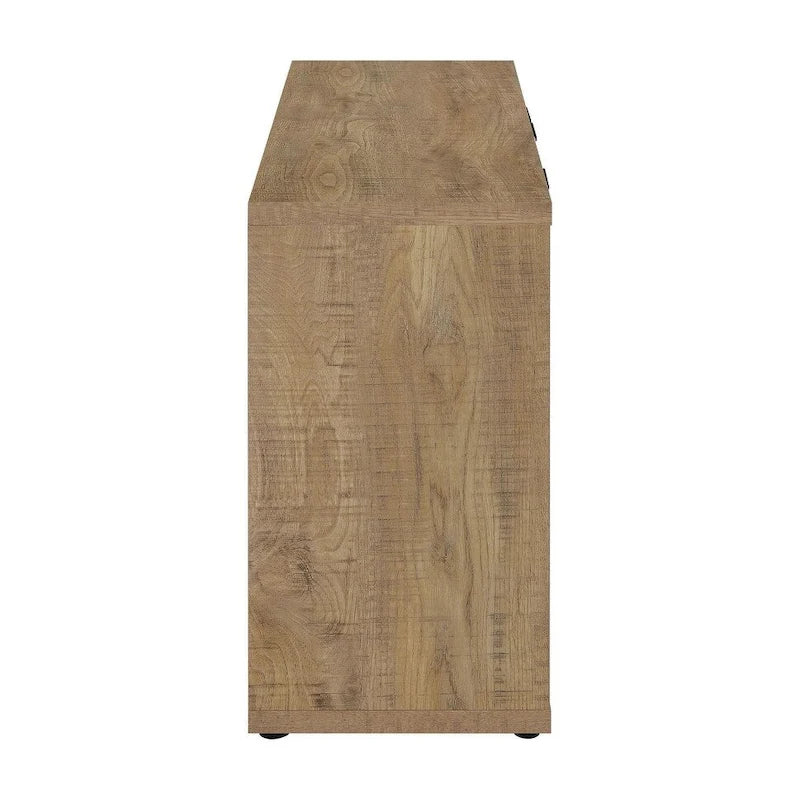 Pamplona Mango 3-door Accent Cabinet with Adjustable Shelves