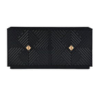 Large Storage Space Sideboard with Adjustable Shelves