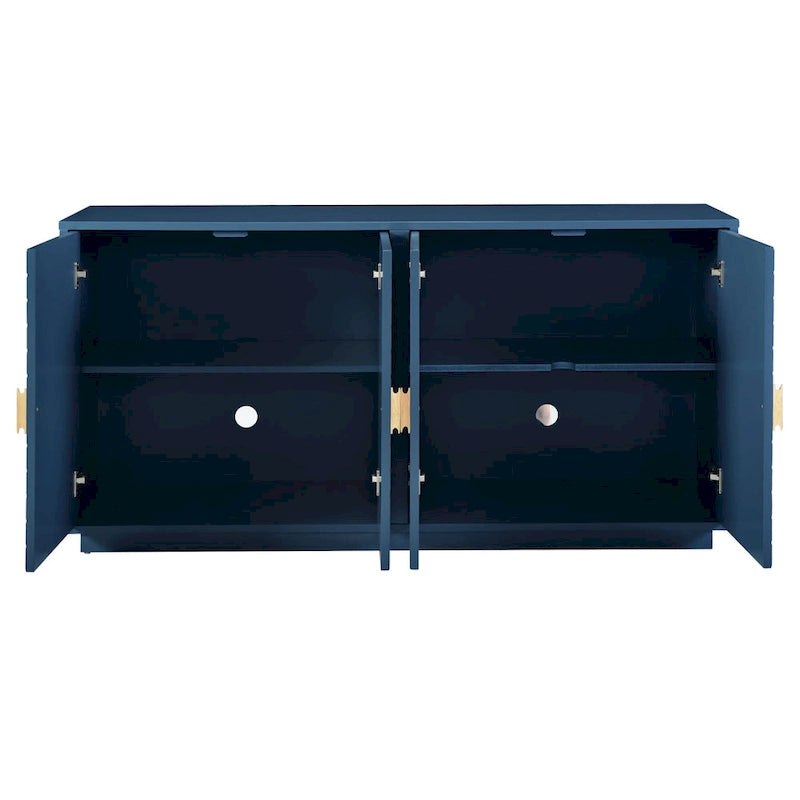 Large Storage Space Sideboard with Adjustable Shelves