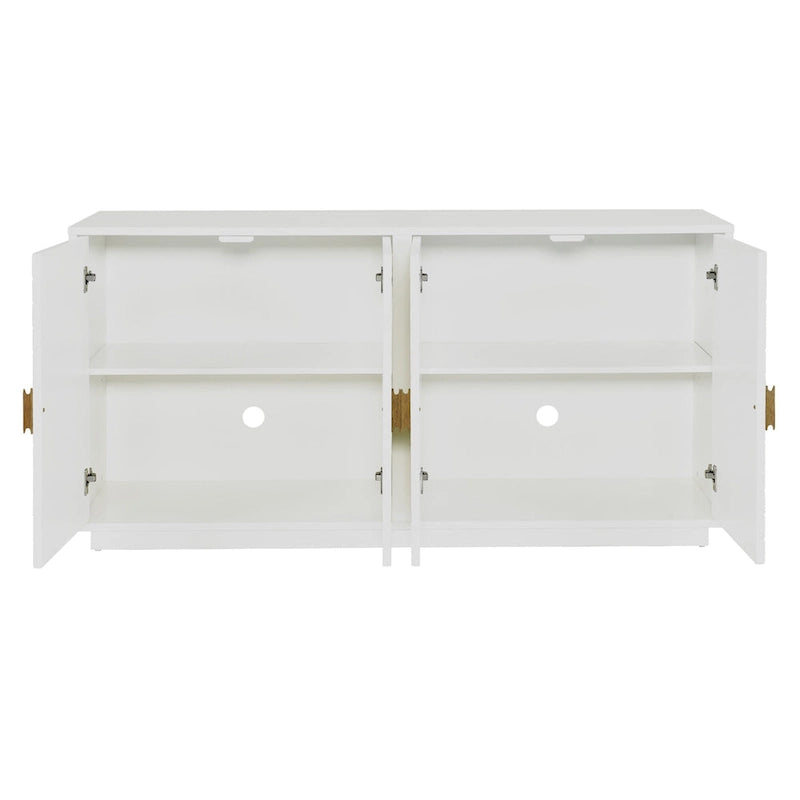 Large Storage Space Sideboard with Adjustable Shelves