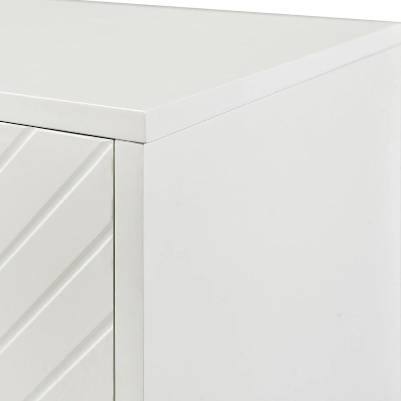 Large Storage Space Sideboard with Adjustable Shelves