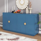 Large Storage Space Sideboard with Adjustable Shelves
