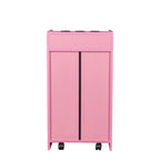 Locking Beauty Salon Storage Cabinet Hair Dryer Holder Stylist Equipment Drawer