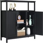 Storage Cabinet with 2 Doors - 11.81D x 35.43W x 31.5H