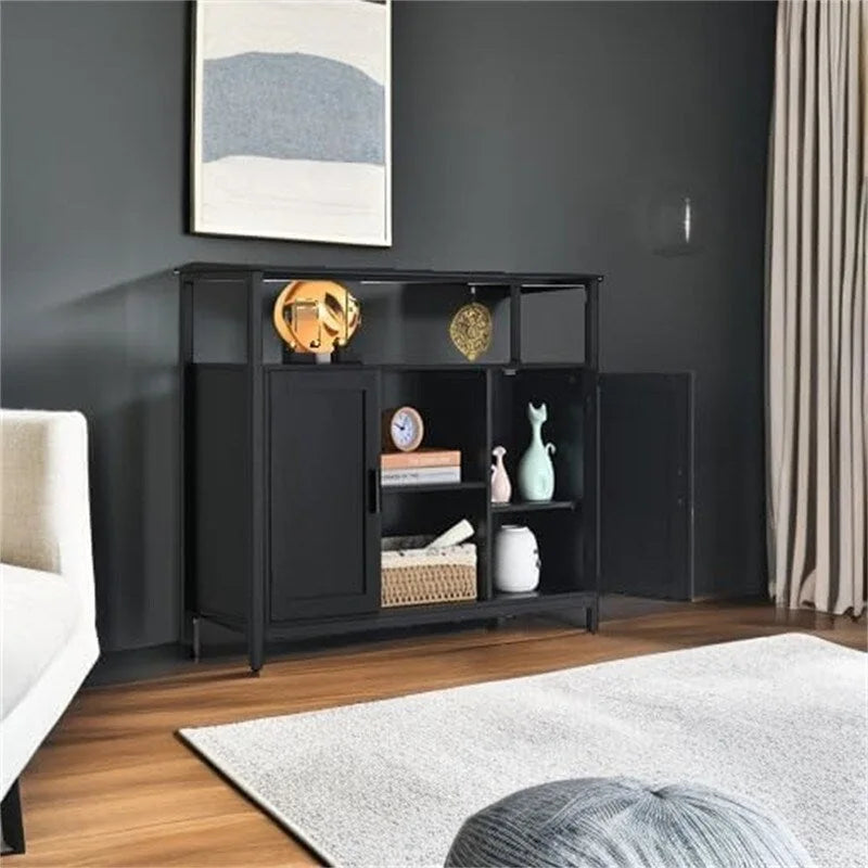 Storage Cabinet with 2 Doors - 11.81D x 35.43W x 31.5H