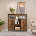 Storage Cabinet with 2 Doors - 11.81D x 35.43W x 31.5H