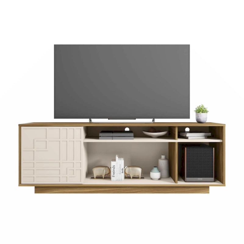 Techni Mobili Contemporary TV Stand for TVs Up to 70in, Oak