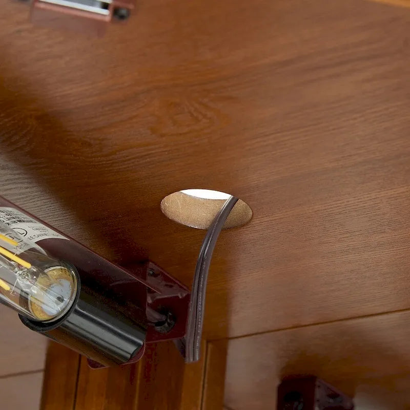 Glass Display Shelf Shelving Bar cabinet with Tempered Glass Door