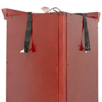 Glass Display Shelf Shelving Bar cabinet with Tempered Glass Door