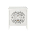 3 Drawer Cabinet with Hollow-Carved