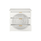 3 Drawer Cabinet with Hollow-Carved