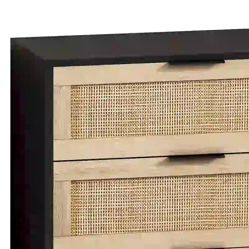 51.18L 6-Drawers Rattan Cabinet