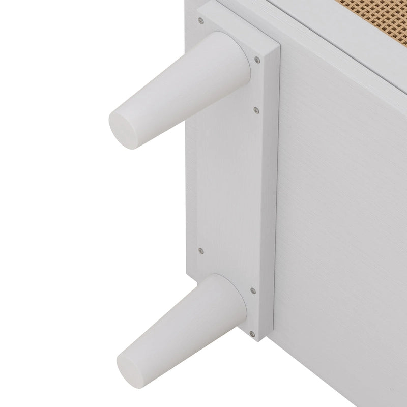 51.18L 6-Drawers Rattan Cabinet