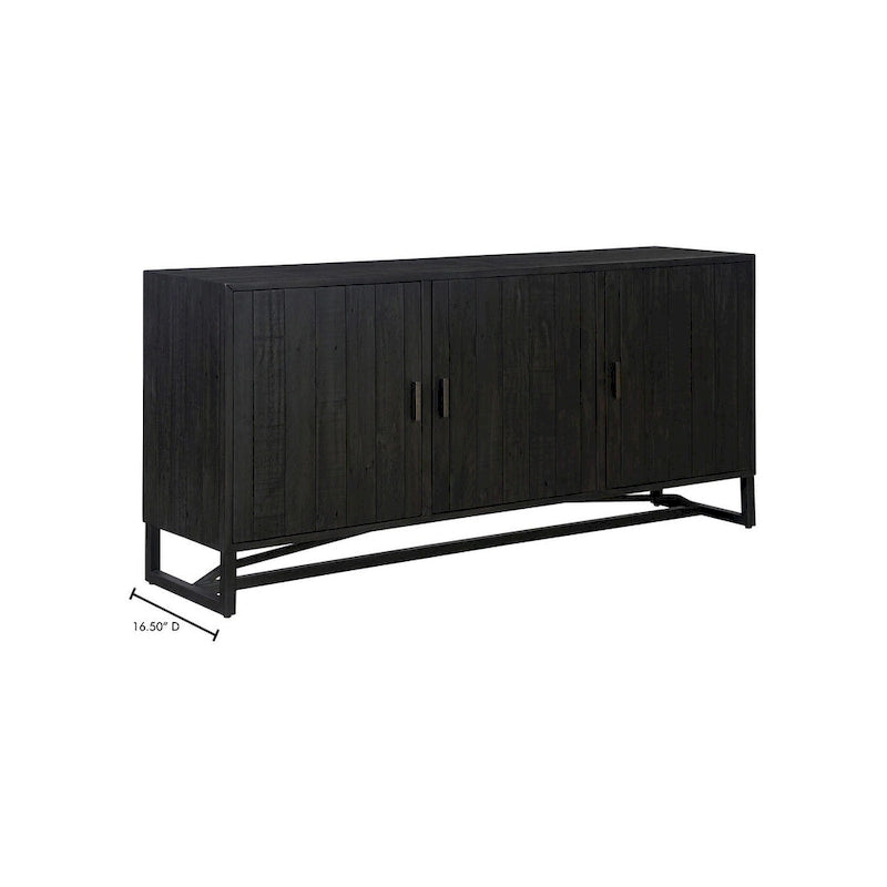 Aurelle Home Semi-gloss Lacquer and Water-based Stain Sideboard