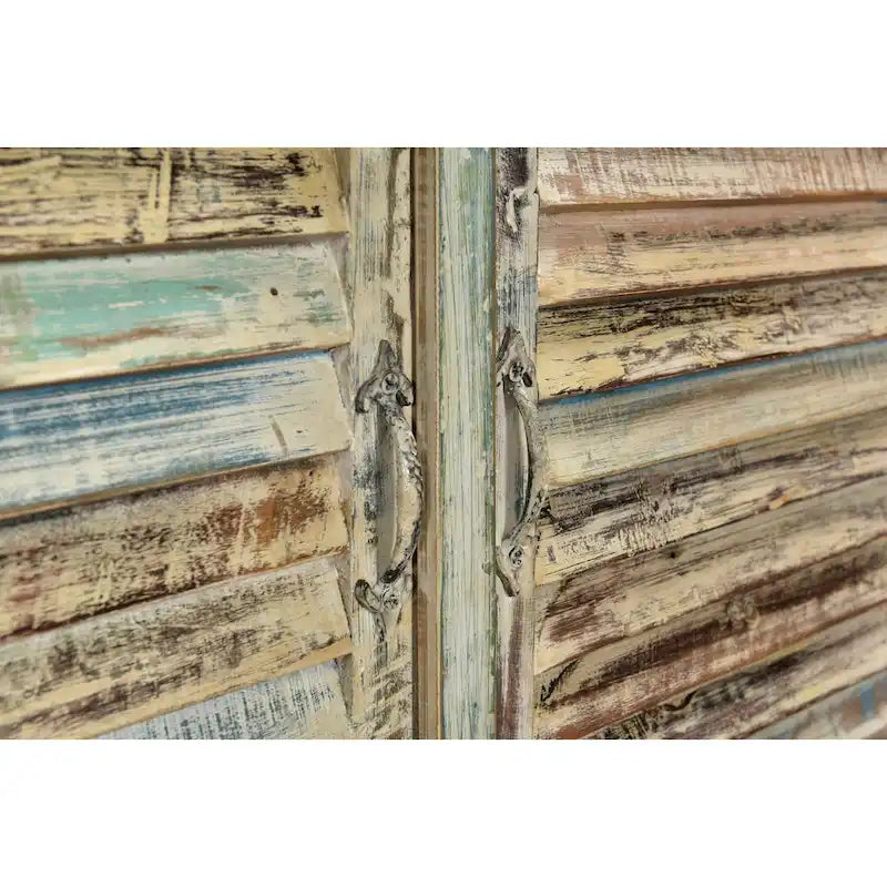 Lexington 2-Drawer 2-Door Shutter Sideboard, Vintage White