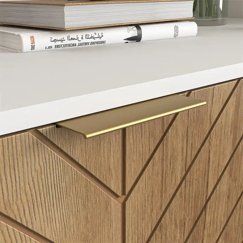 Modern Buffet Sideboard Cabinet with Storage, 2 Doors