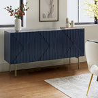 Reginald Modern 58 Wide Sideboard with Cable Management & Adjustable Feet by HULALA HOME