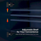 Reginald Modern 58 Wide Sideboard with Cable Management & Adjustable Feet by HULALA HOME