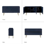Reginald Modern 58 Wide Sideboard with Cable Management & Adjustable Feet by HULALA HOME