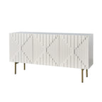 Reginald Modern 58 Wide Sideboard with Cable Management & Adjustable Feet by HULALA HOME