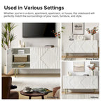 Reginald Modern 58 Wide Sideboard with Cable Management & Adjustable Feet by HULALA HOME