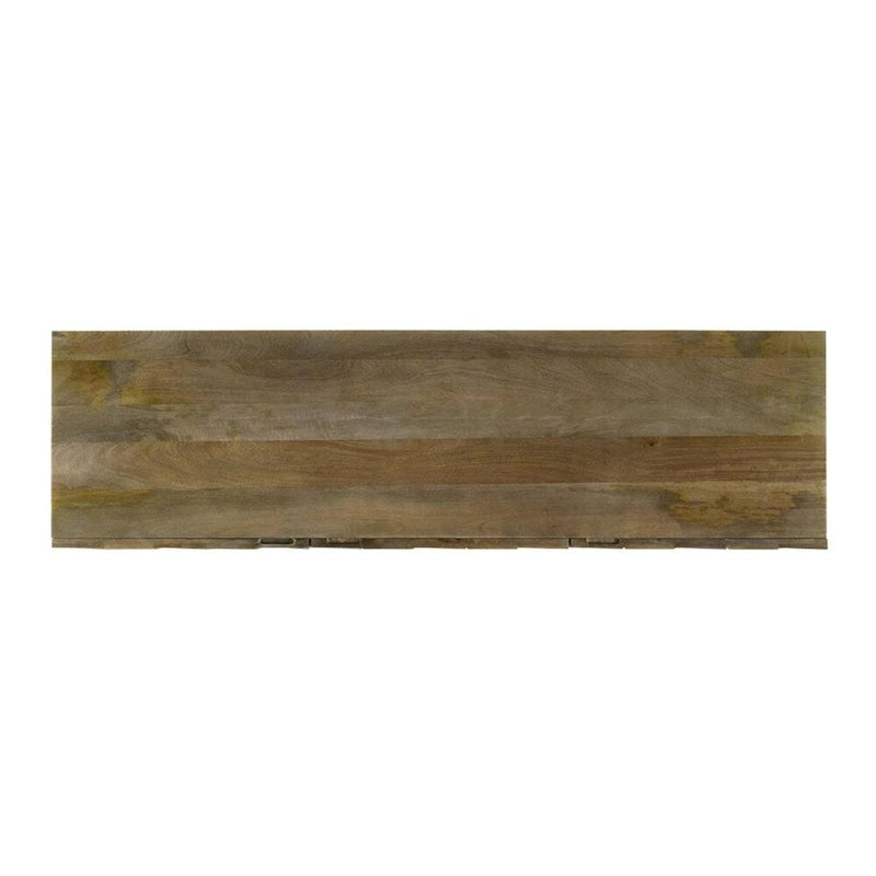 3 Doors Dining Sideboard Server in Mango Brown