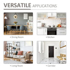 Farmhouse Coffee Bar Cabinet,Barn Door Wine Cabinet,Sideboard Buffet