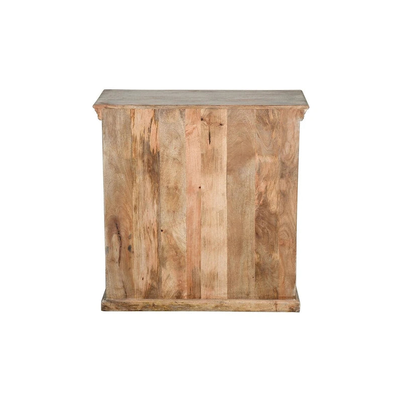 Dale White Distressed Antique 2 Door Accent Cabinet