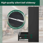 36W 4 Drawer Large Deep Locking Metal Lateral File Cabinet