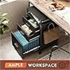 File Cabinet with Storage Drawers - 15.7D x 17.7W x 27.7H