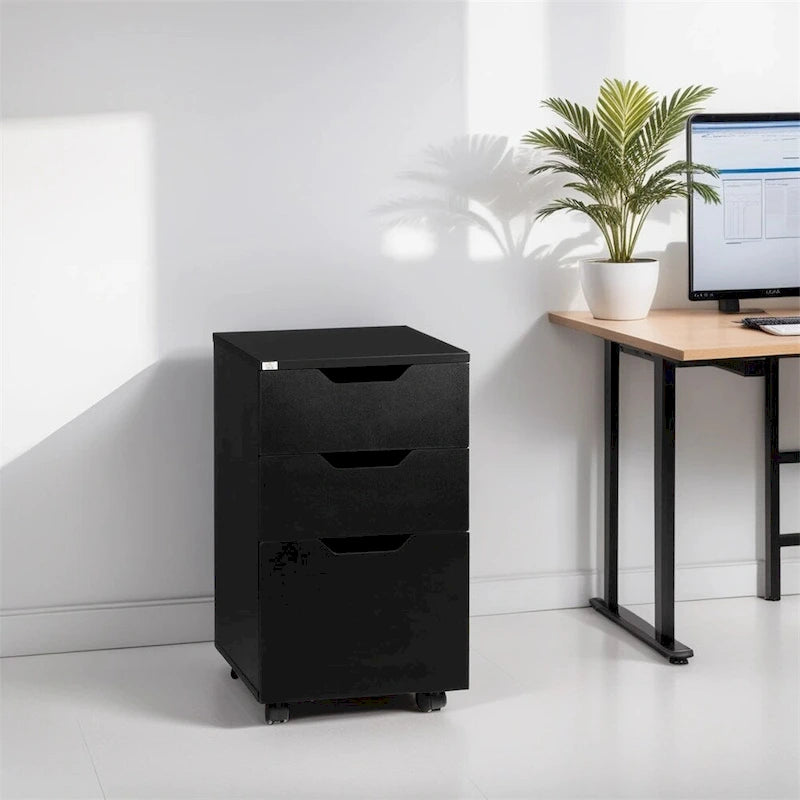 Mobile Storage Cabinet Organizer w/Drawer,Printer Stand with Castors