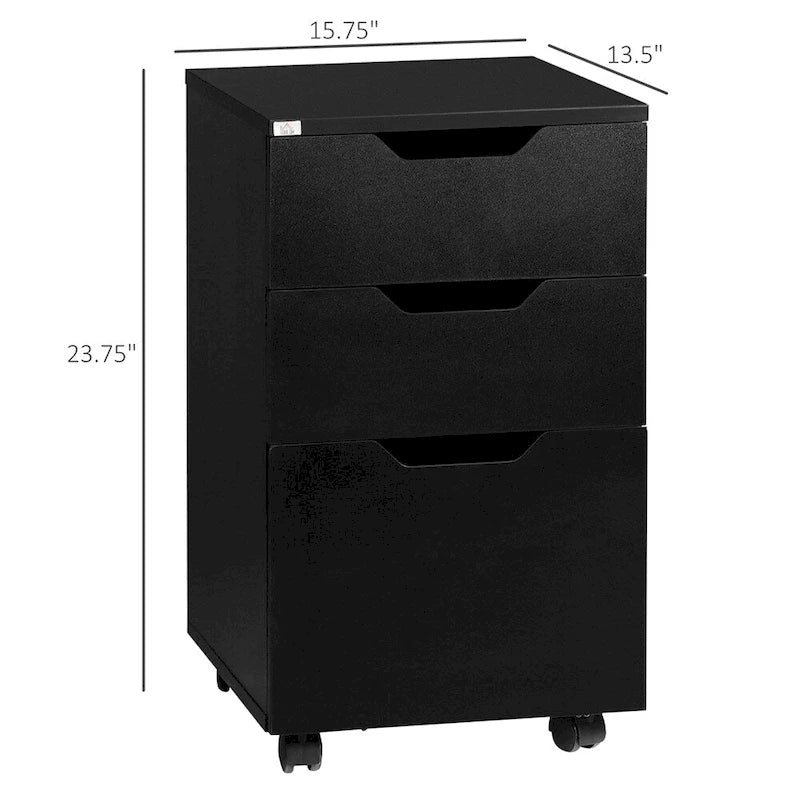 Mobile Storage Cabinet Organizer w/Drawer,Printer Stand with Castors