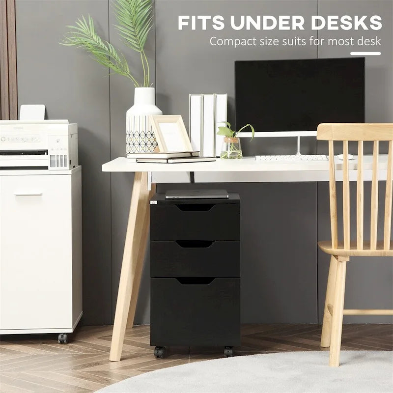 Mobile Storage Cabinet Organizer w/Drawer,Printer Stand with Castors