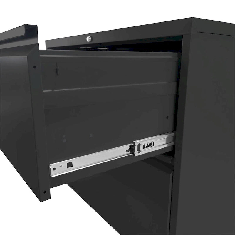 Lateral File Cabinet 2 Drawer,with Lock,Lockable File Cabinet