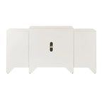 Madison Park Nevaeh Cream Quatrefoil Dining Buffet Server