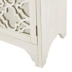 Madison Park Nevaeh Cream Quatrefoil Dining Buffet Server