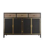 Modern 4 Doors Sideboard with 3 Top Drawers