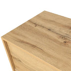 Carved Flower Door Large Storage Cabinet With Metal Handle