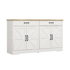 55.91 Large Farmhouse Buffet Cabinet