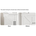 55.91 Large Farmhouse Buffet Cabinet