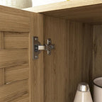 Storage Cabinet with 3 Doors,Wood Sideboard Buffet Storage