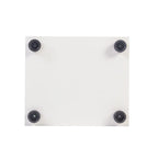 Lighted 4 Shelves Glass Display Cabinet with One Door