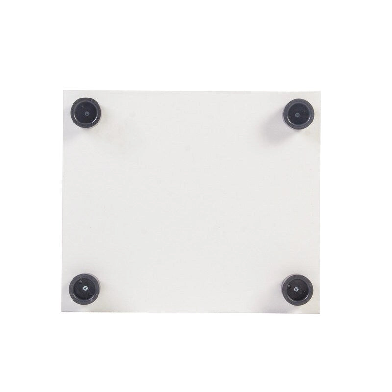 Lighted 4 Shelves Glass Display Cabinet with One Door